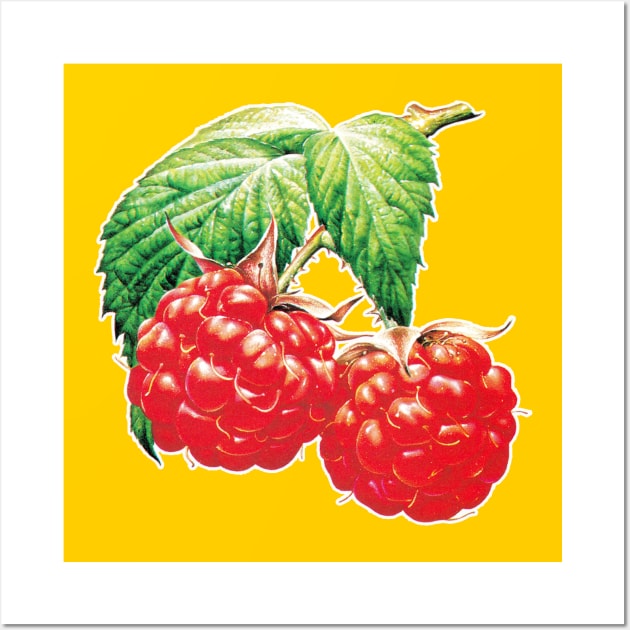 Raspberries ∆∆∆∆ Airbrush Pop Art Wall Art by CultOfRomance